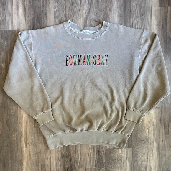 Vintage Wake Forest University Demon Deacons Sweatshirt Men's Size L Bowman Gray - Picture 1 of 4